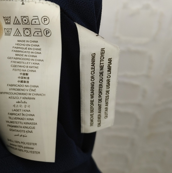 🆕 Michael Kors gold foil circle jumpsuit size M - Picture 5 of 5